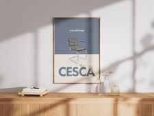 Cesca Chair Poster - Marcel