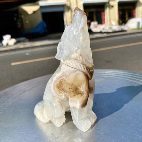 380g agata naturale geode - 380g,