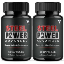 (2 Pack) Steel Power Advanced