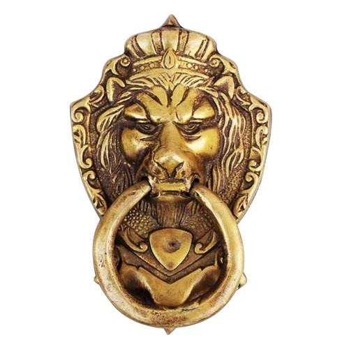 Battiporta ottone stile - in,