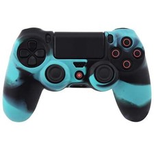 COVER IN SILICONE BLU / NERO