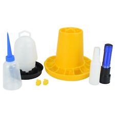 KIT SVEZZAMENTO NASCITA PULCINI COMPLETO INCUBATRICE ALLEVAMENTO RICONDIZIONATO