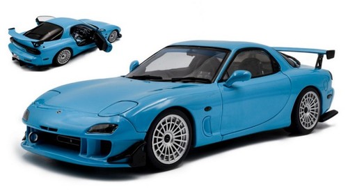 Mazda rx7 fd3rs 1999 blue - rx7,