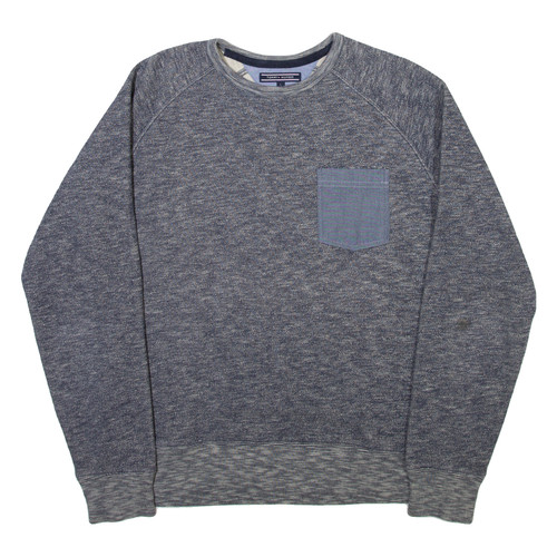 Felpa tommy hilfiger blu - tommy,
