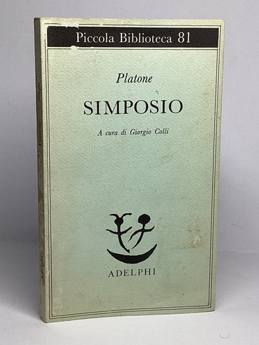 Simposio platone adelphi - platone,