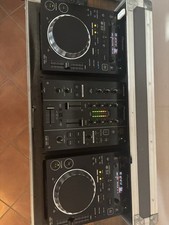 Pioneer 350 Pack - Set 2 CDJ 350 + 1 Mixer DJM 350 con Flight Case DJ Pioneer