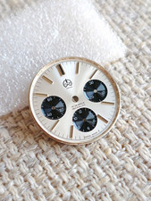 Ollech & Wajs Panda Dial Valjoux 72 Quadrante Orologio Watch