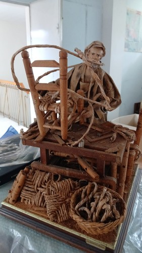Presepe cartapesta artigiano - presepe,
