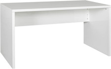 | Scrivania Bianca, Scrivania PC, Made in Italy, Linea DISEGNO, Colore Bianco La