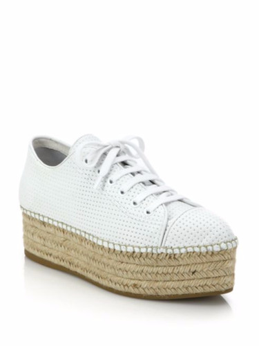 Miu perforated espadrille - miu,