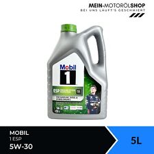 Mobil 1 ESP 5W-30 VW 507 504 MERCEDES OPEL BMW LL-4 ACEA C3 5 litri