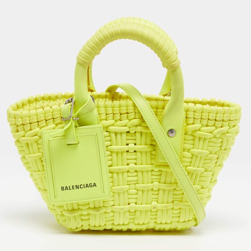 Borsa cestino tessuto - cestino, in