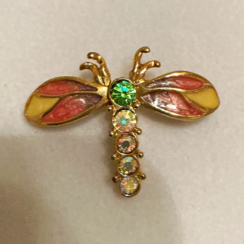 Spilla libellula firmata - , kirks