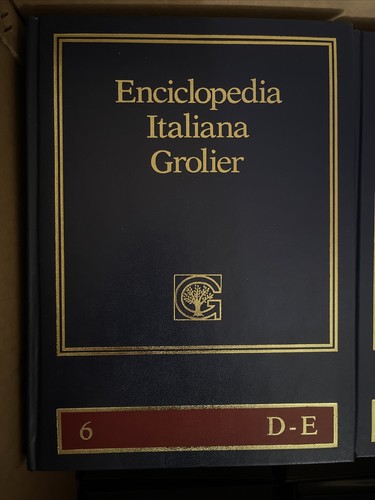 Enciclopedia italiana grolier - enciclopedia,