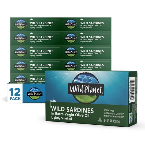 Wild planet sardine olio - wild,