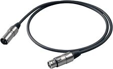 Proel BULK250LU3 Cavo Audio XLR Maschio - XLR Femmina 3 METRI Casse Microfono 