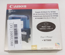 1x testina di stampa Canon BC-7000 serbatoio nero BCI-7000bk 330+44 ml Canon BJ W7000 OCE5200