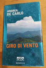 libro romanzo giro di vento andrea de carlo 2005 libri oro bompiani