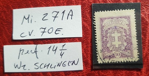 1926 lituania doppia croce - 1926, mi