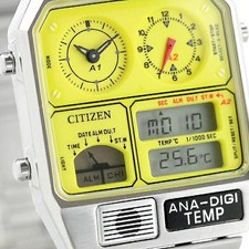Orologio citizen record - orologio, label