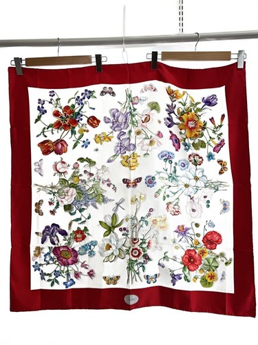 Sciarpa gucci seta rosso - gucci,