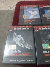 DVD La Storia siamo noi -LOTTO 5 DVD-ed. De Agostini 1/2/3/4/5 