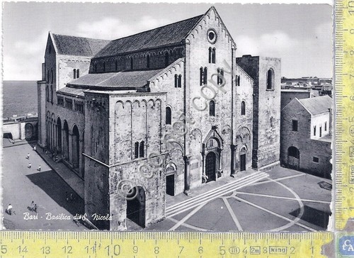 Cartolina bari basilica - cartolina,