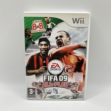 FIFA 09 All Play Nintendo Wii PAL UK gioco usato calcio OTTIMO COMPLETO