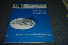 Ford Series 406 Tool Bar