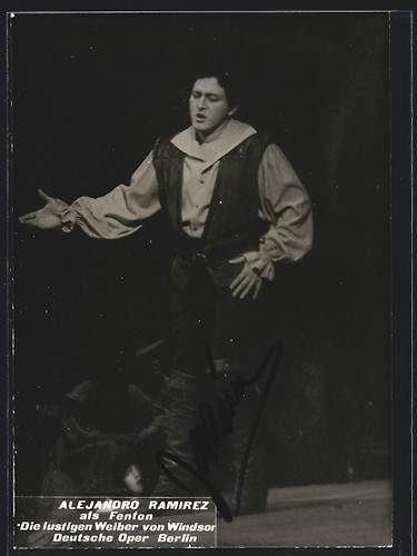 Opernsänger alejandro ramirez - opernsänger,