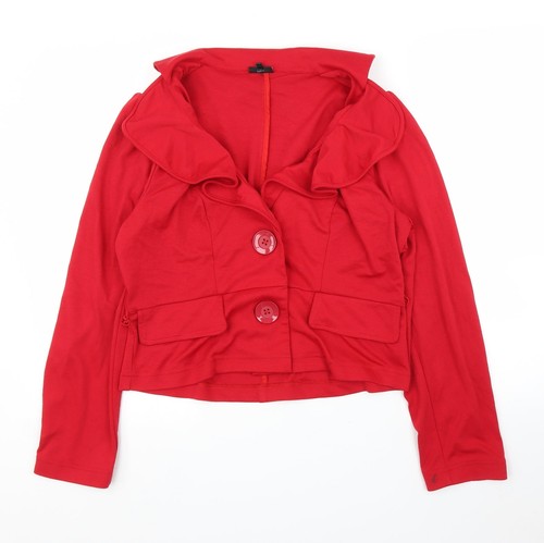 Maglione cardigan rosso donna