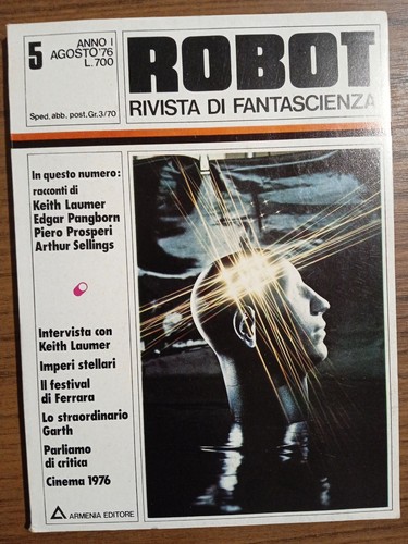 Robot rivista fantascienza - robot,