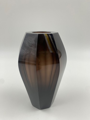 Vaso soprammobile moser taglio - soprammobile,