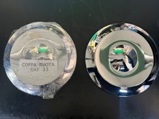 DAF 33 SET 2 COPPE RUOTE WHEELS COVERS OLD STOCK