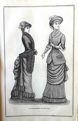 Stampa antica 1882 moda - antica,