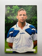 Autografo JAAP SCHILDER-FC Volendam anni 90-OLANDA-Allenatore Portieri-AK
