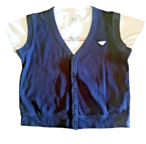 Armani junior shirt gile - junior, t-shirt+gile'