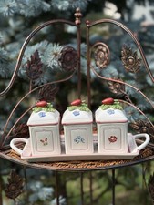 Set di barattoli con vassoio Villeroy & Boch Petite Fleur