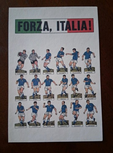 Cartolina calcio mondiali 1966 - cartolina,