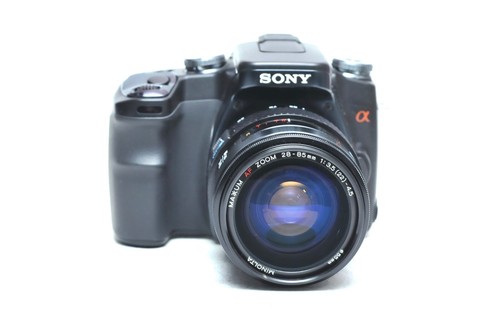 Sony alpha a100 fotocamera - alpha,