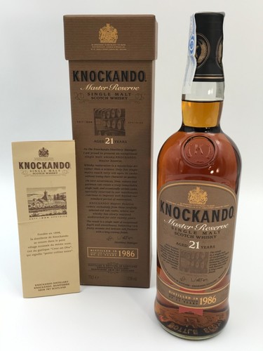 Whisky knockando 1986 master - whisky,