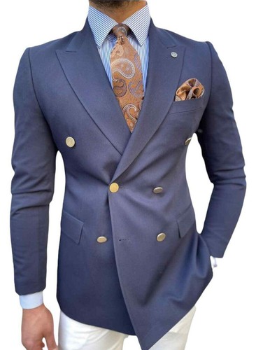 Designer blu doppiopetto - designer,