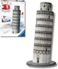 Ravensburger 12557 Puzzle 3d Torre Di Pisa 219 Pezzi