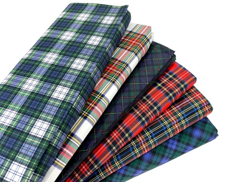 Tessuto tartan natalizio plaid - tessuto,