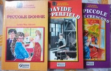 Stock di tre libri: Classici per ragazzi- C.Dickens,L.M.Alcott,Gienne - S
