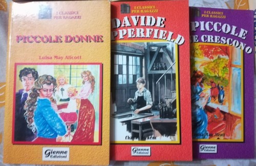 Stock tre libri classici - libri:,