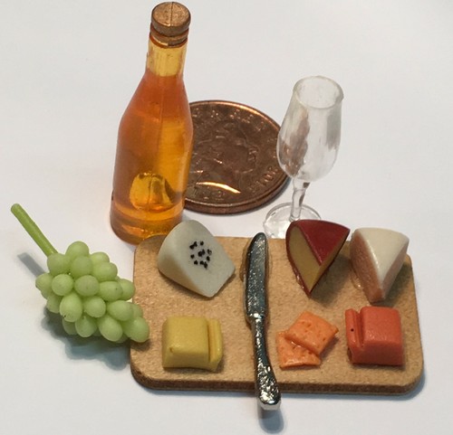 Casa delle bambole formaggio - , e