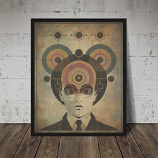 Retro REMOTE VIEWING Wall Art