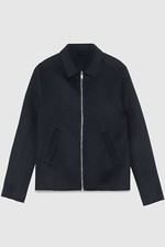 GIACCA UOMO ZARA BLU EFFETTO