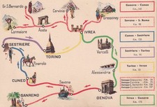 CARTOLINA ESSOLUBE 1939 GENOVA